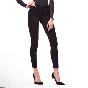 Good American Faux Suede Good Legs Pants 6/28